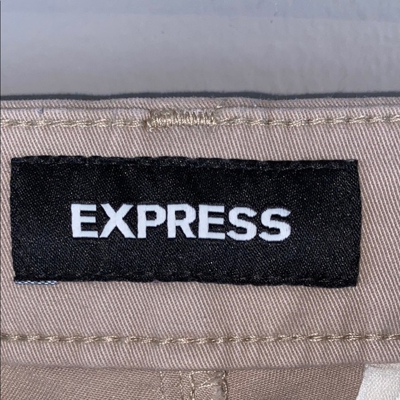 Express Tan Chinos Classic Straight-Leg - Picture 5 of 11